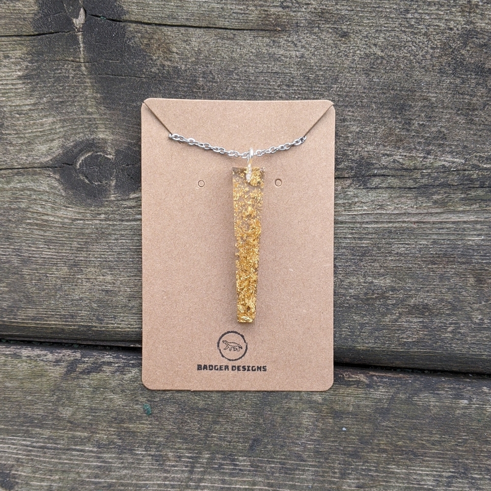 Real gold Crydtsl Healing Chakra Necklace